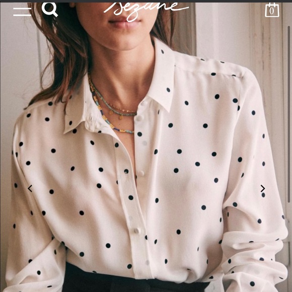Sezane White Shirts - Picture 2 of 2